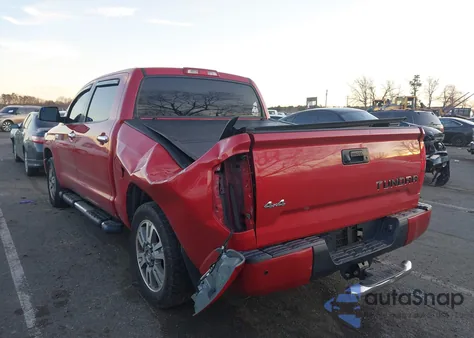 2014 Toyota Tundra Platinum 5.7L V8 from USA, damaged, VIN 5TFAW5F12EX377881